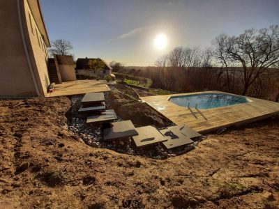 aménager les abords de piscine